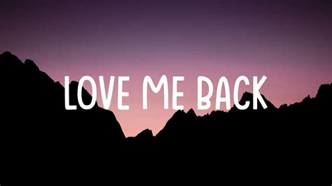 Trinidad Cardona - Love Me Back (Lyrics)1 - YouTube