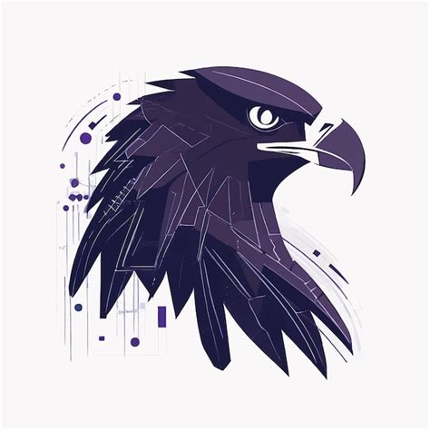 Premium Vector | Eagle logo on a white background