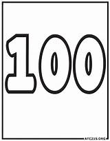 Free Number 100 Coloring Page Download Printable  ATC21S sketch template