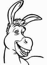 Download Donkey A Shrek 39 S Friend Who Always Smiles And Feels  sketch template