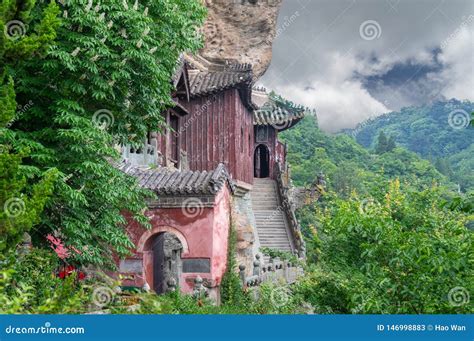 The Charming Summer Scenery of Wudang Mountain in China Stock Image ...