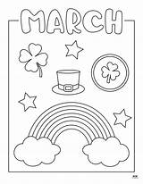 March Coloring Pages  25 FREE Printable Printabulls sketch template