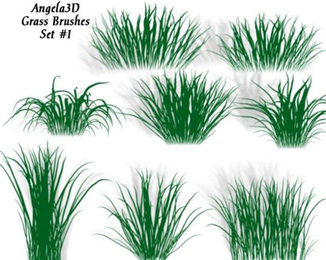 60+ Photoshop Grass Brushes - Seed Your Designs With Some Grass - Creative CanCreative Can