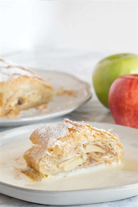 German Apple Strudel (Apfelstrudel) Recipe | Wanderzest