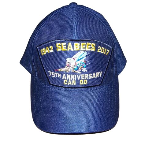 75th Anniversary Cap - Seabee Museum and Memorial Park