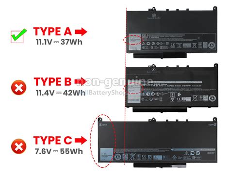 Battery for Dell Latitude E7470 | DellBatteryShop.com.my