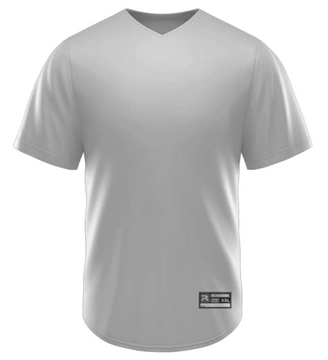 SELECT Baseball V-Neck Jersey BLANK TEMPLATE