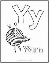 Y Coloring Pages For Preschoolers sketch template