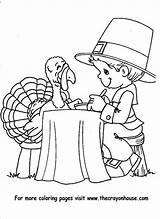 Printable Pilgrim Coloring Pages sketch template
