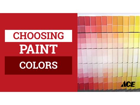 Choosing paint colors – AHPI