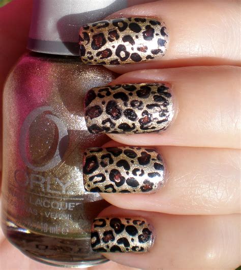 The Beauty B.: Leopard Print Nails