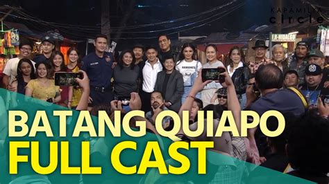 Kilalanin ang full cast ng FPJ’s Batang Quiapo - YouTube