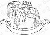 Rocking Horse  Magic Craft Land By Henryka Crafts sketch template