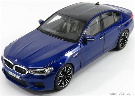 NOREV 80432454783 Scale 1/18 | BMW 5-SERIES M5 (F90) V8 BITURBO 600CV 2018 BLUE MET BLACK