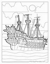 18 Pirate Ship Coloring Pages Free PDF Printables sketch template