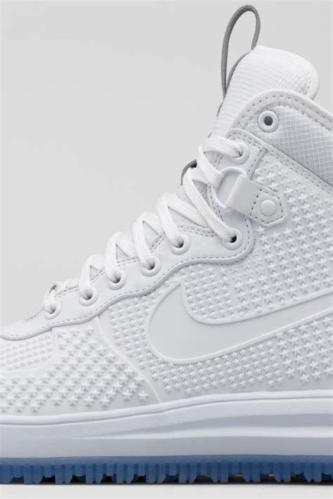 Nike Lunar Force 1 Duckboot "White on White" | Complex