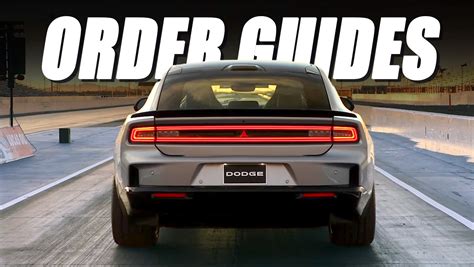 Dodge Charger Daytona: Dealer Order Guide Reveals Colors, Packages, And ...