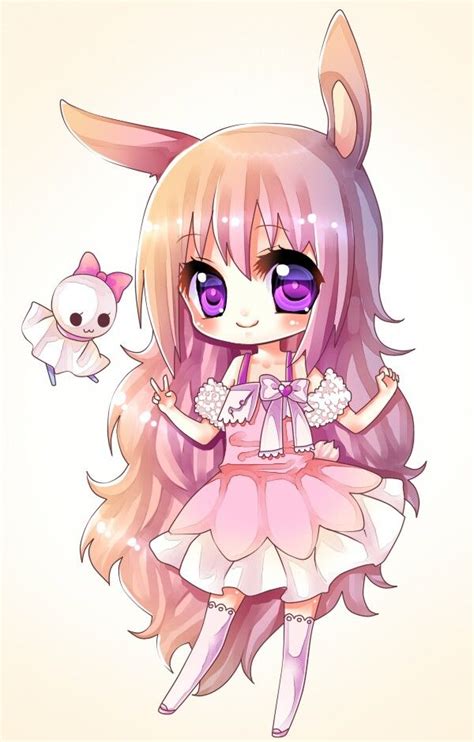Bunny Girl Chibi Kawaii, Cute Anime Chibi, Anime Neko, Kawaii Cute, Kawaii Anime Girl, Manga ...
