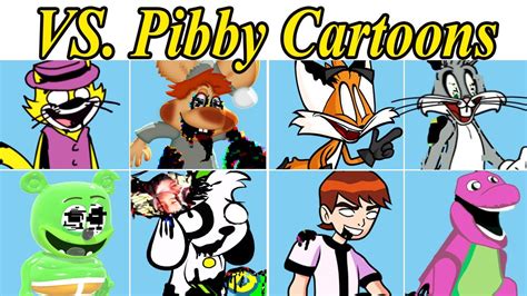 Friday Night Funkin' VS Pibby Cartoons (Official) | (FNF Pibby Mod ...