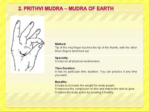 Prithvi Mudra - Earth | Mudras | Pinterest | Earth