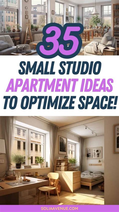 35 Small Studio Apartment Ideas to Optimized Space - 2024