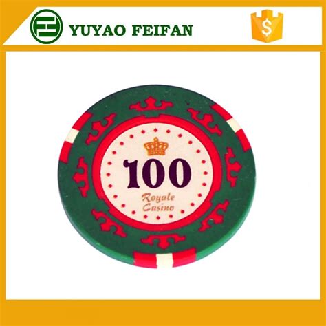 100% Clay Poker Chips With Denomination Stickers - Buy 100% Clay Poker ...