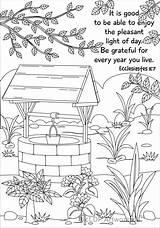 Ecclesiastes Coloring Page Pages sketch template