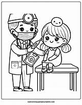 20 Doctor Coloring Pages For Kids  sketch template