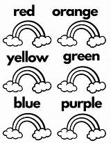 Rainbow Coloring Activity Sheets Pages sketch template