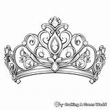 Tiara Coloring Pages  Free & Printable sketch template
