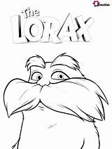 Free Picture And Printable dr Seuss The Lorax coloring Pages  sketch template