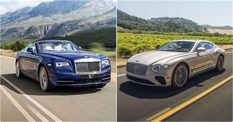 5 Greatest Luxury Cars From Bentley Vs 5 From Rolls Royce