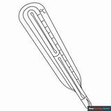 Thermometer Coloring Page  Easy Drawing Guides sketch template