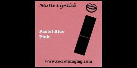 Secret of Aging on Twitter: "Pastel Blue Pink #Matte #Lipstick looks #beautiful on #lips, and in ...