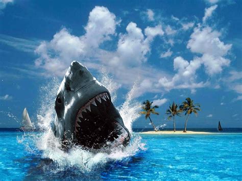 Jaws screensaver | Shark pictures, Fish wallpaper, Shark images