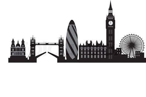 London skyline | Stock Vector | Colourbox