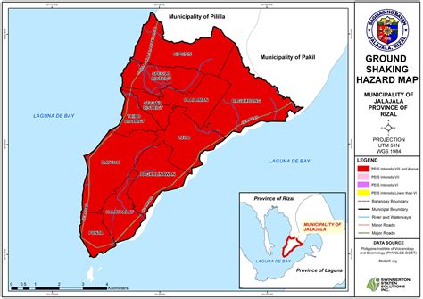 Earthquake Hazard Map Philippines