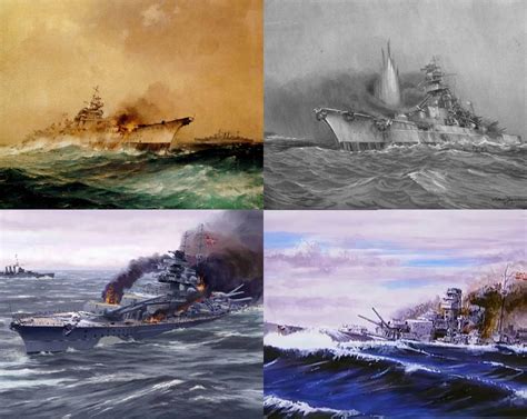 Sinking of Bismarck by JamesZorranFan789 on DeviantArt