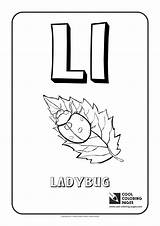 The Letter L Coloring Sheet Pages sketch template