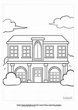 Places In The Community Coloring Pages sketch template