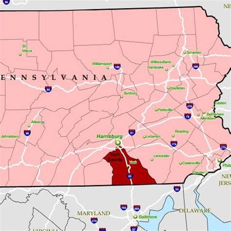 What is Historical Geography? – The Geography of York County, Pennsylvania