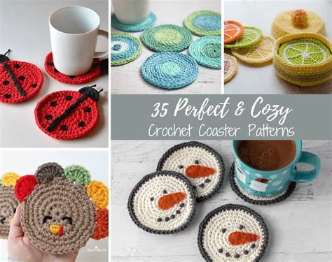 Crochet Coaster: 35 Perfect Makes for Your Home - Crochet 365 Knit Too