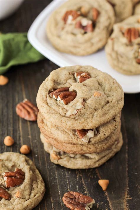 Gluten-free Butter Pecan Cookies (dairy-free option) - Mile High Mitts