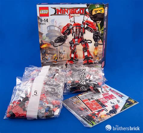 LEGO Ninjago Movie 70615 Fire Mech [Review] - The Brothers Brick | The ...