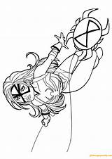 10 Stunning Spider Girl Coloring Pages For Creative Kids  Bratz sketch template