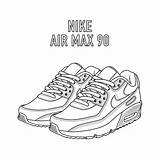 Nike Air Max Coloring Pages  Coloring Home sketch template