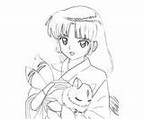 Inuyasha coloring pages  80 Free WONDER DAY sketch template