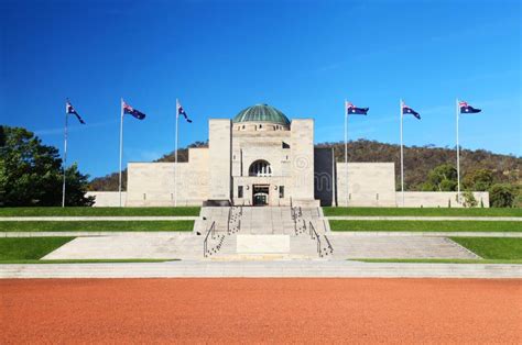 O Memorial De Guerra Australiano Em Canberra Imagem de Stock - Imagem ...