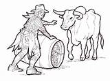 Bull Riding Rodeo Coloring Page Free Printable Colori  Vrogueco sketch template