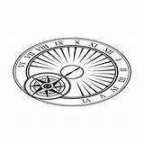 80  Stone Sundial Stock Illustrations Royalty Free Vector Graphics sketch template
